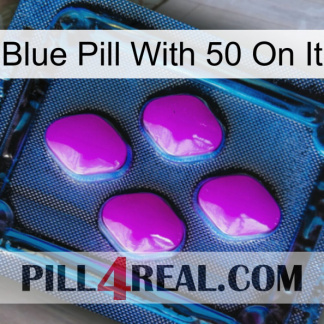Blue Pill With 50 On It 04